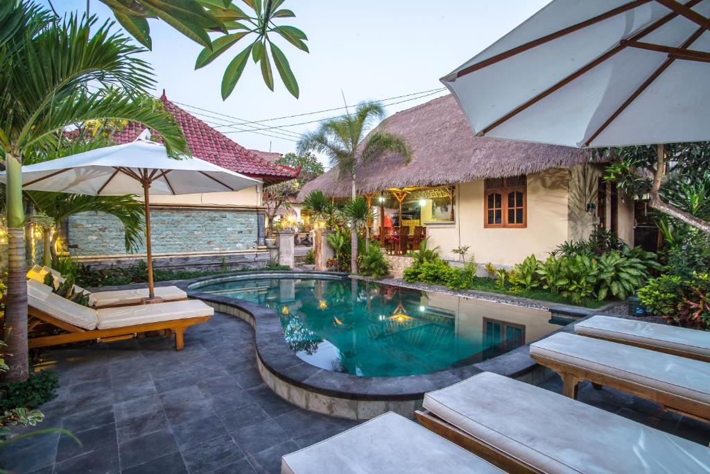 The Nichos Bungalows And Villas Nusa Lembongan Exterior foto
