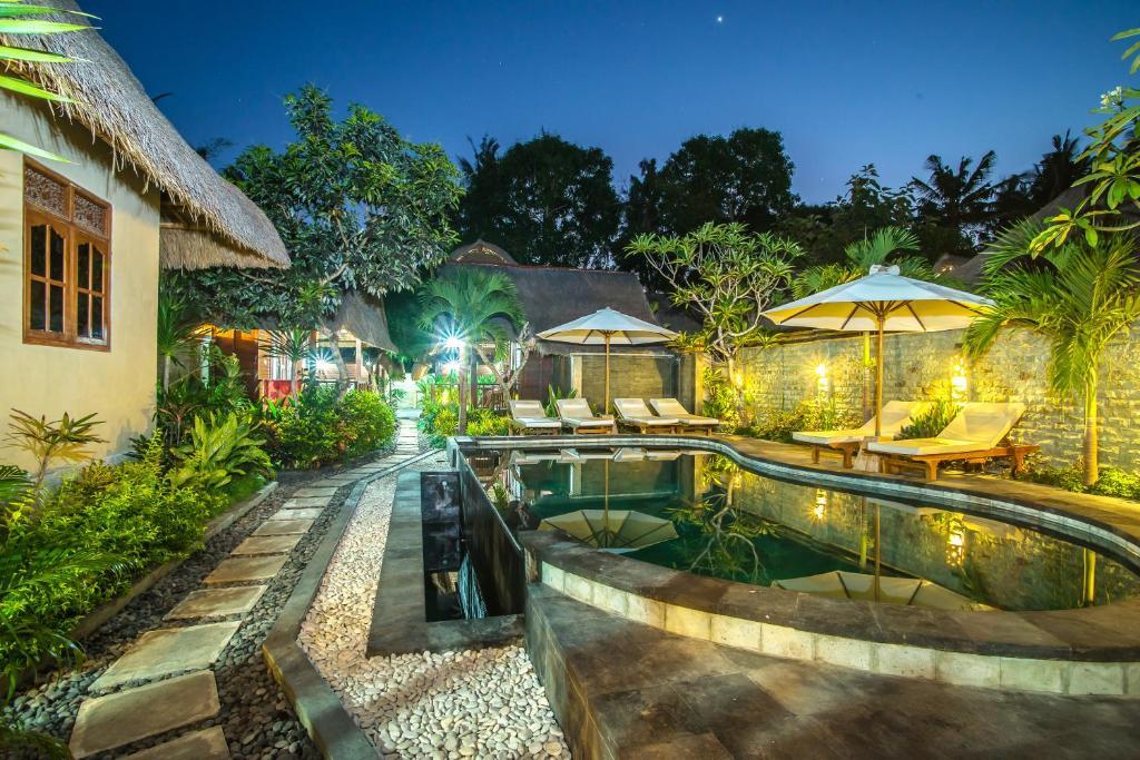 The Nichos Bungalows And Villas Nusa Lembongan Exterior foto